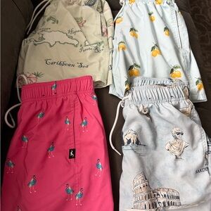 Hollister Pink Casual Shorts with Embroidered Details